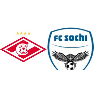 Spartak Moscow - FC Sochi placar ao vivo, H2H e escalações